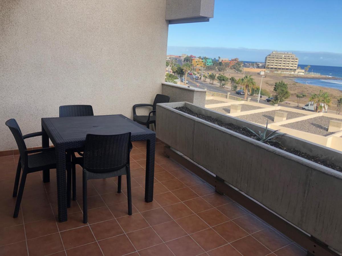 Nice Terrace In Front Of The Sea. La Jaquita Эль-Медано Экстерьер фото